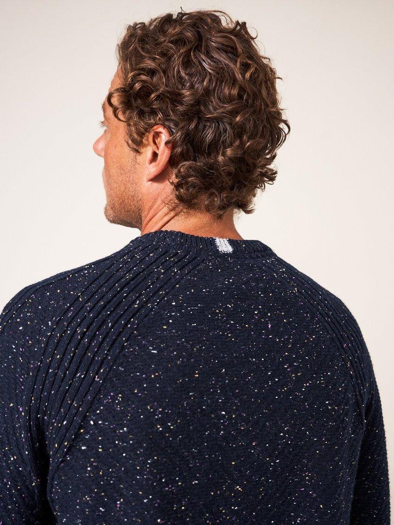 Lewis Nep Jumper in DARK NAVY - LIFESTYLE