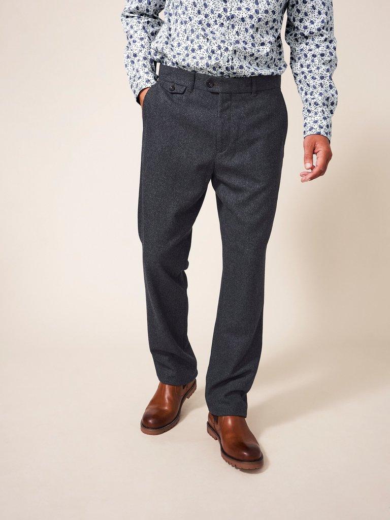 Heath Trouser in CHARCOAL GREY | White Stuff