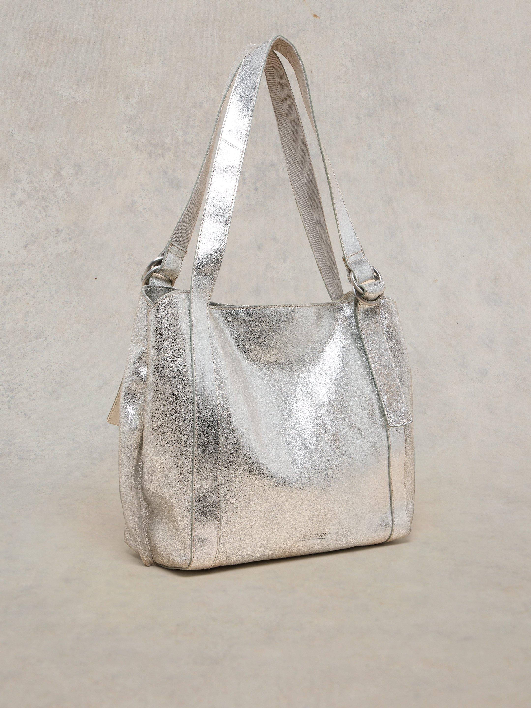 Silver 2025 tote bag