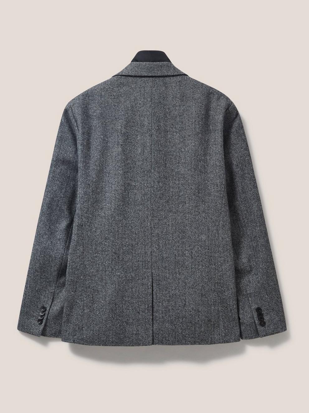 Robertson Blazer in CHARC GREY - FLAT BACK