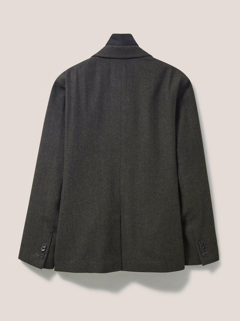 Robertson Blazer in DK BROWN - FLAT BACK