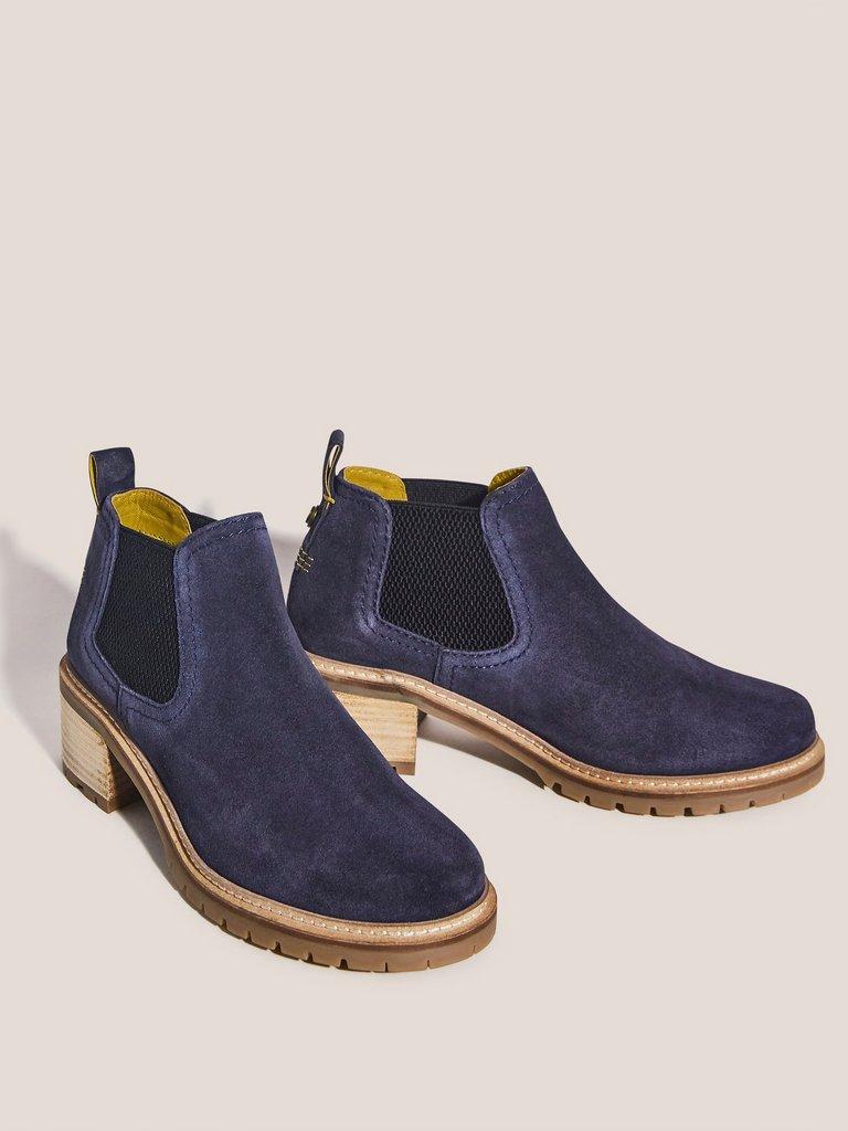 Chelsea Shoe Boot in NAVY MULTI - FLAT FRONT