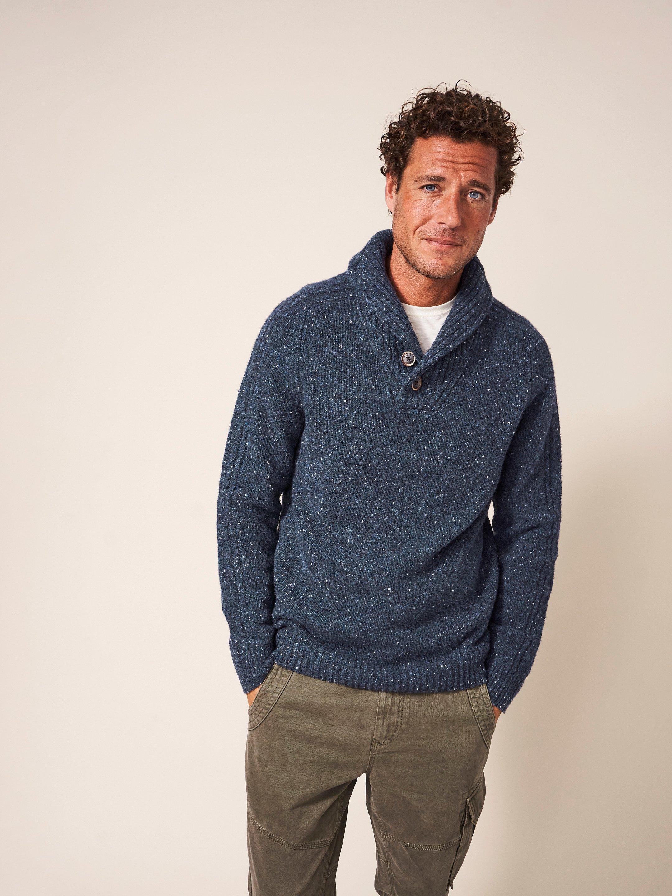 Mens on sale shawl jumper