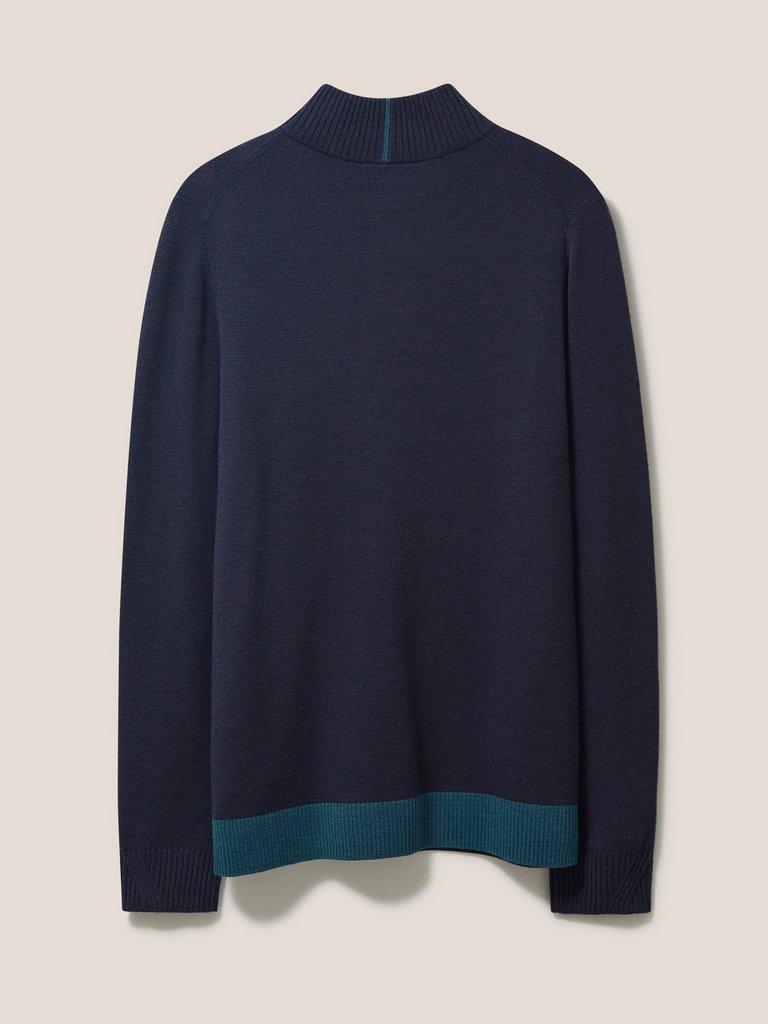 Newport Merino Funnel in DARK NAVY | White Stuff