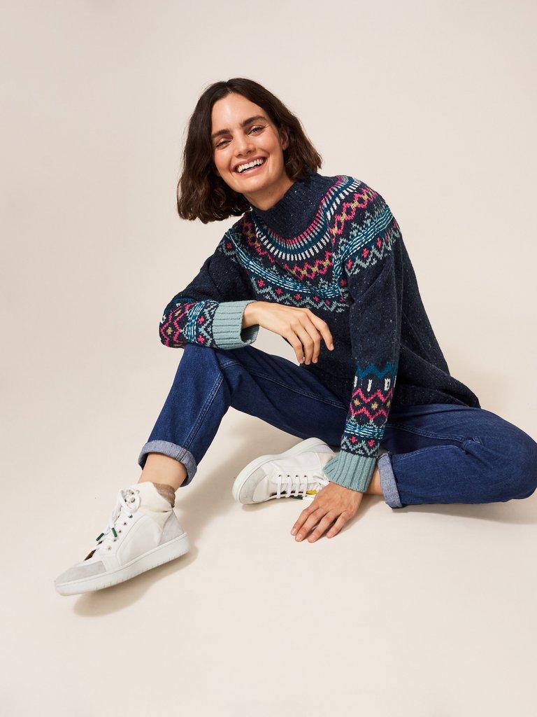 White stuff store fairisle jumper