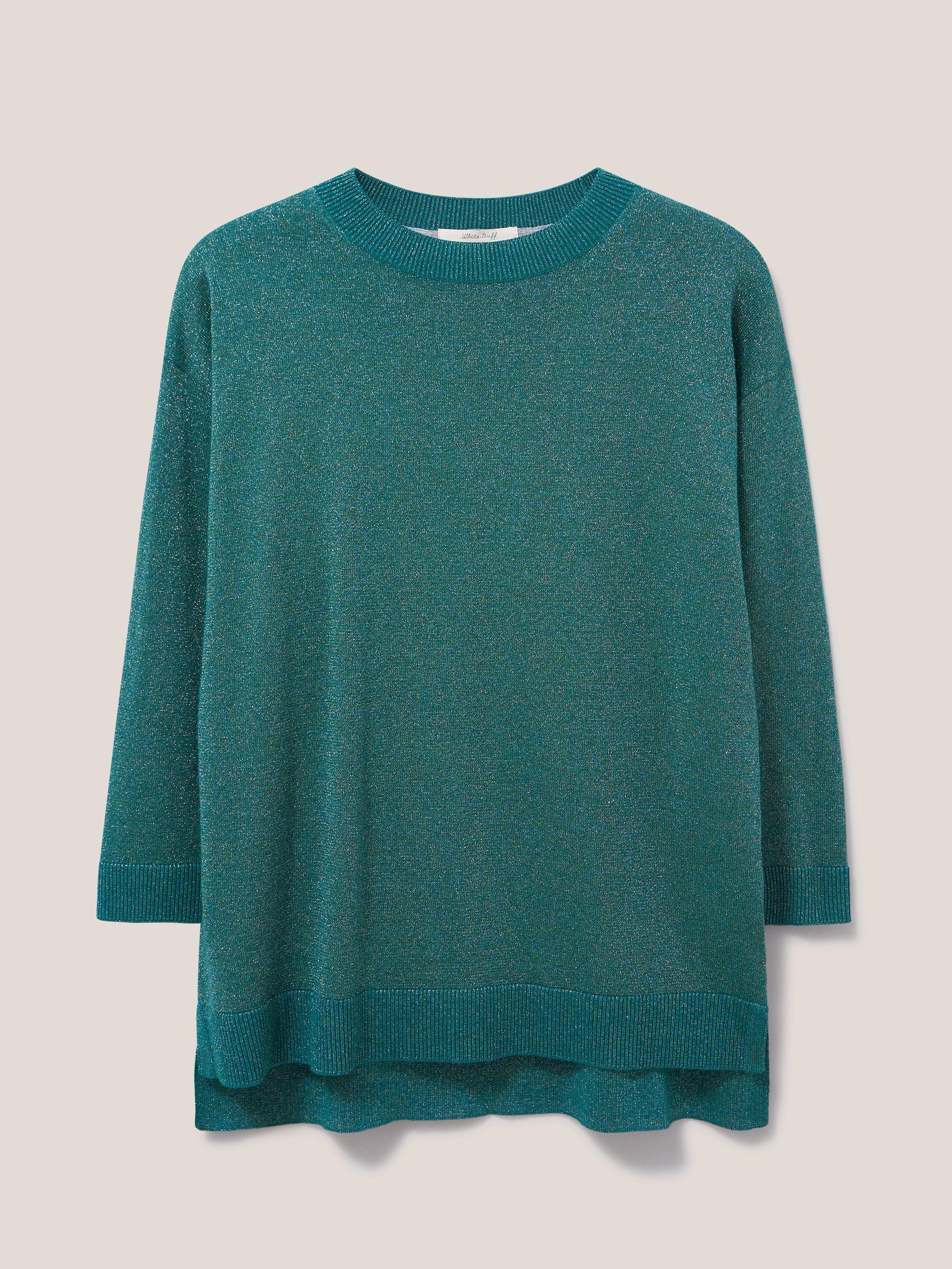 Night Sky Jumper in DK TEAL - FLAT FRONT