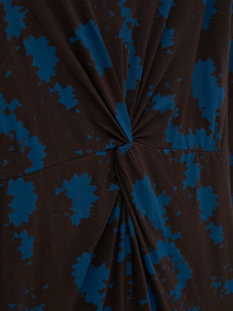 Holly Jersey Tunic in GREY MLT - FLAT DETAIL