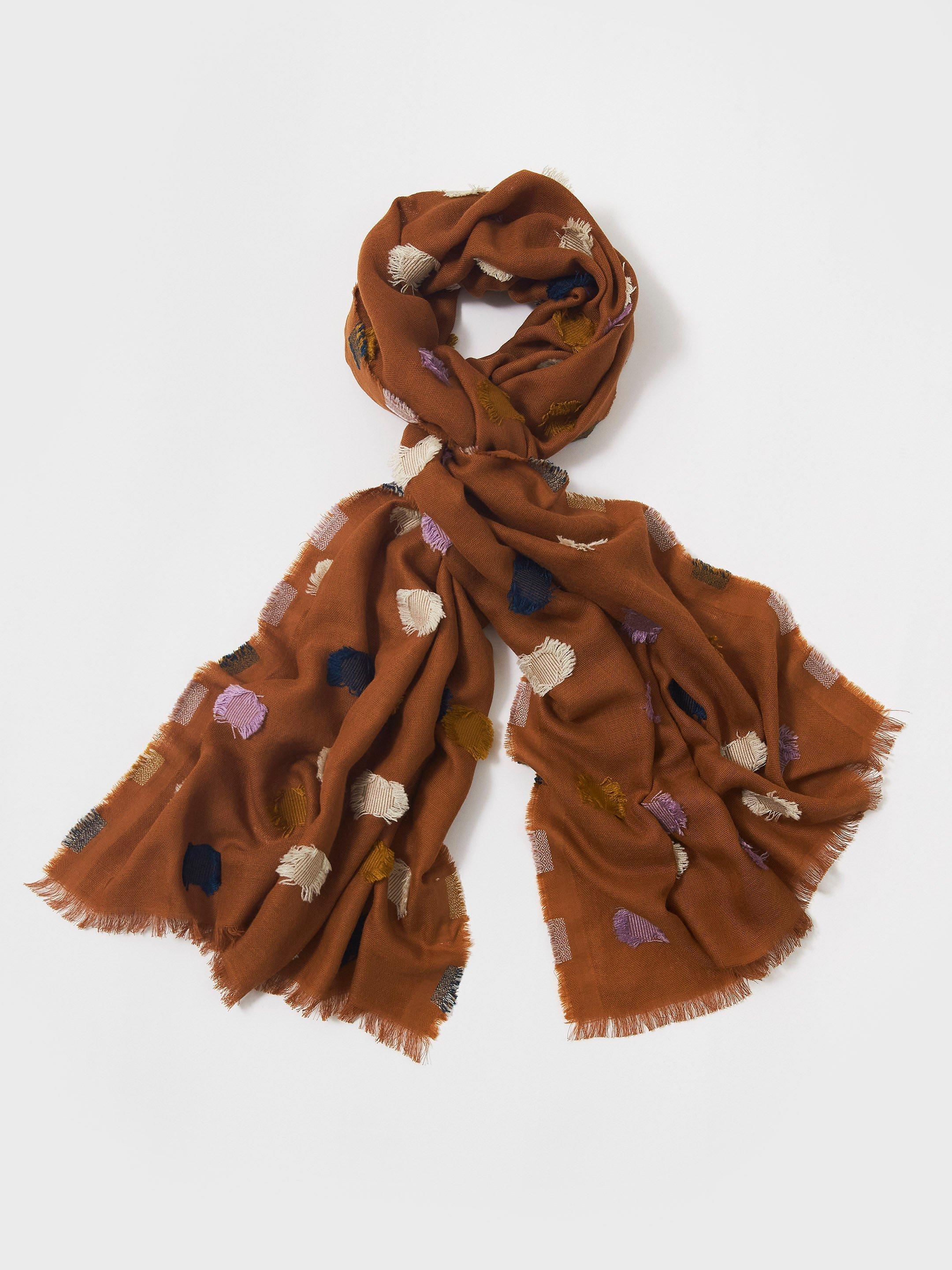 Texture Circle Midweight Scarf