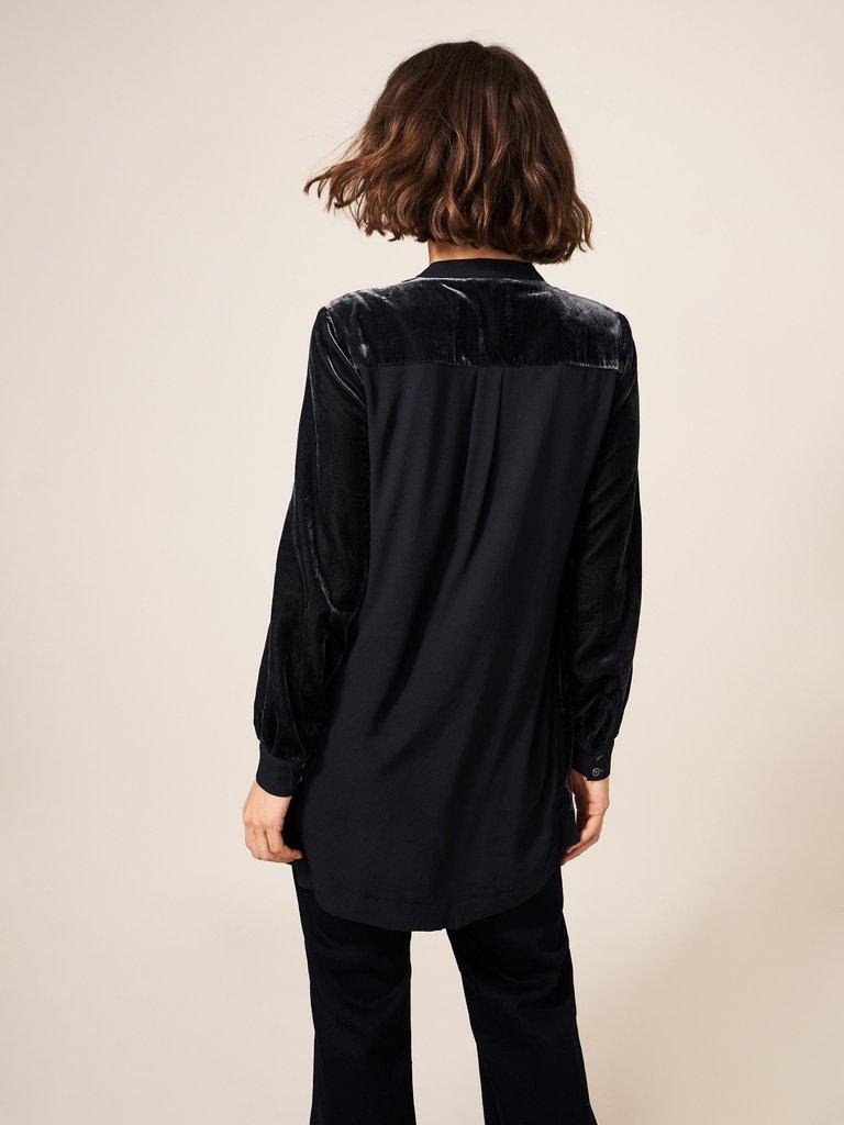 White stuff shop velvet tunic