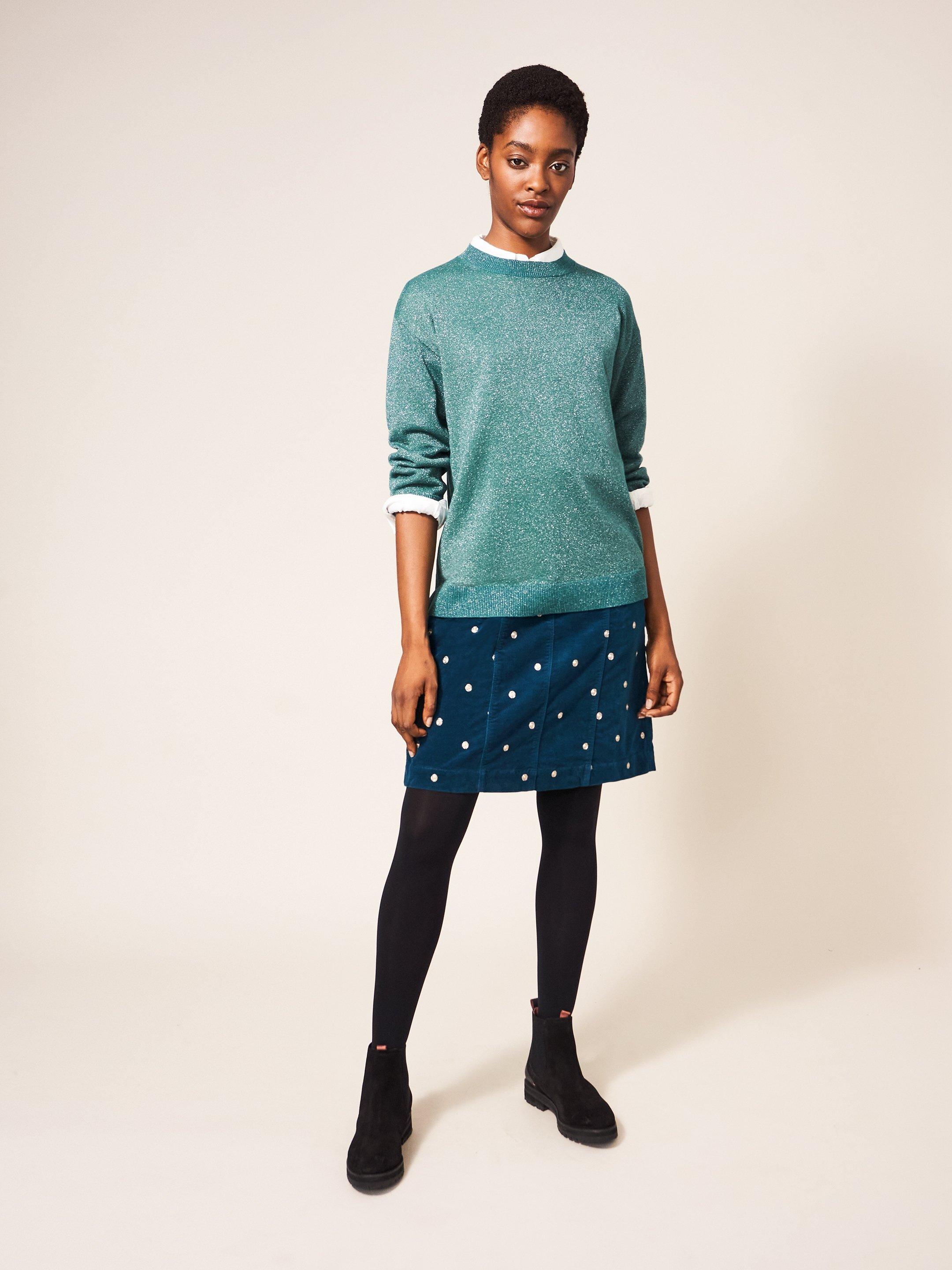 Star 2025 embroidered skirt