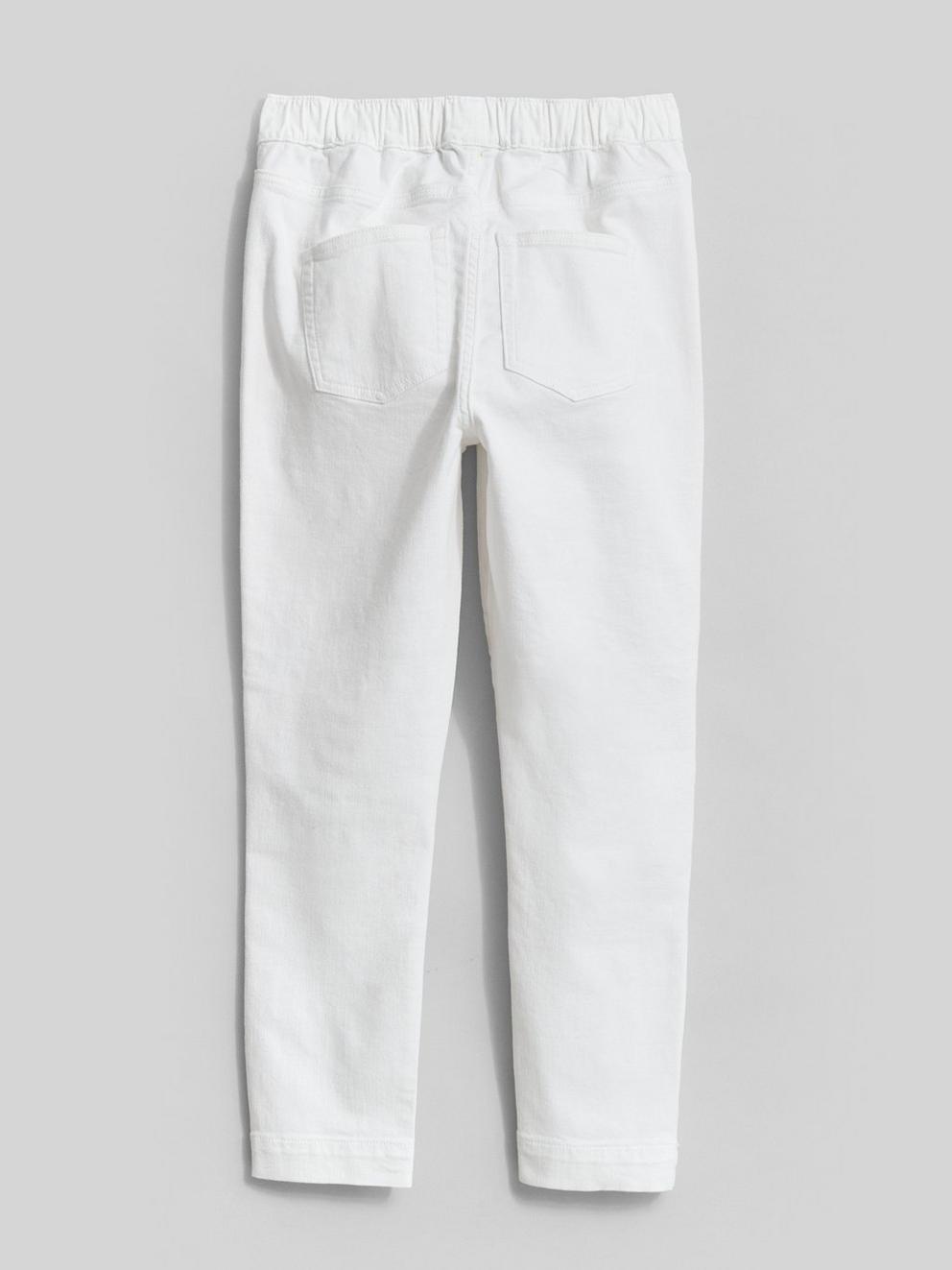 Janey Crop Jeggings in NAT WHITE - FLAT BACK