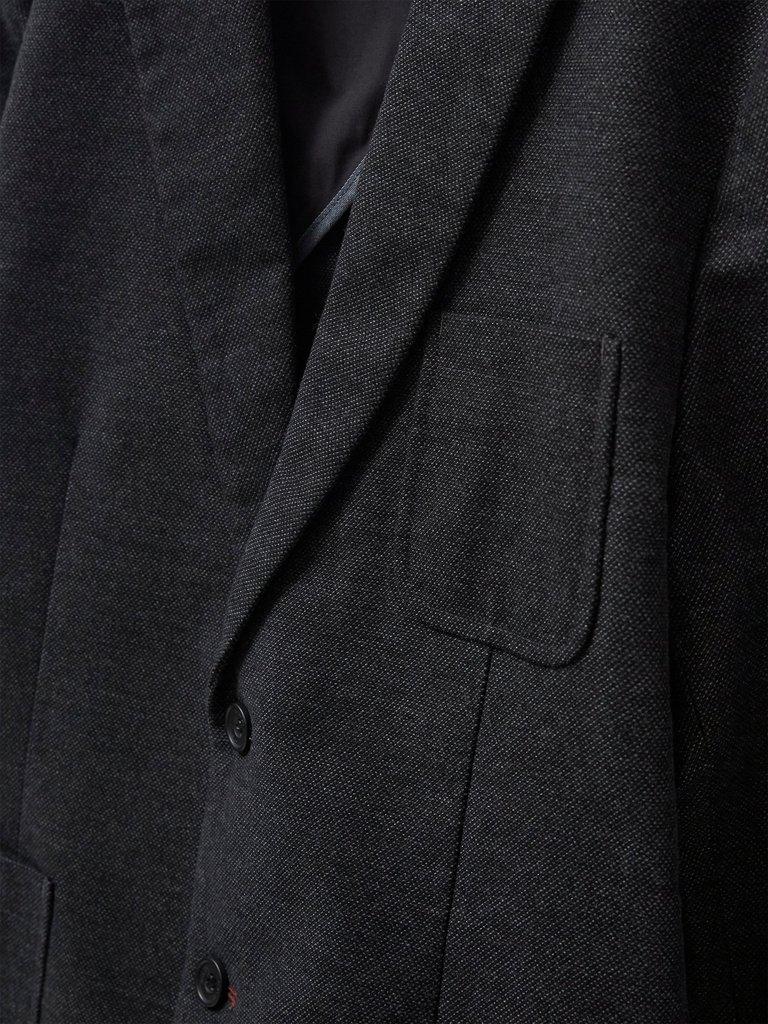 Costock Moleskin Blazer in CHARC GREY - FLAT DETAIL