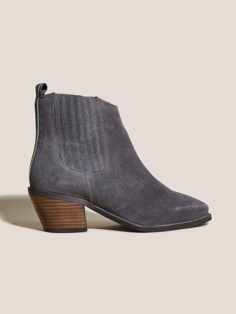 Grey suede cheap boots womens