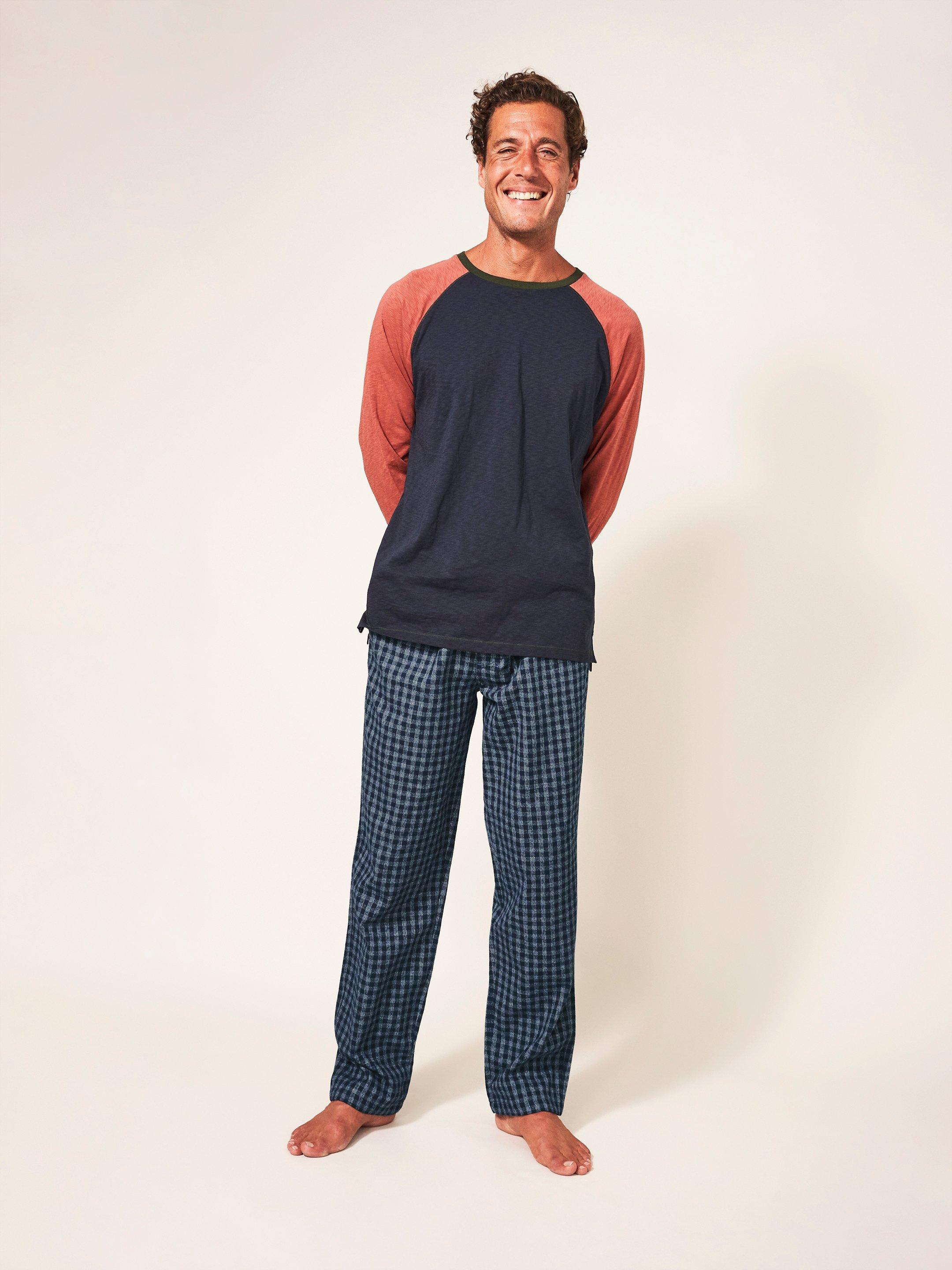 Leyland PJ Trouser in MID BLUE - LIFESTYLE