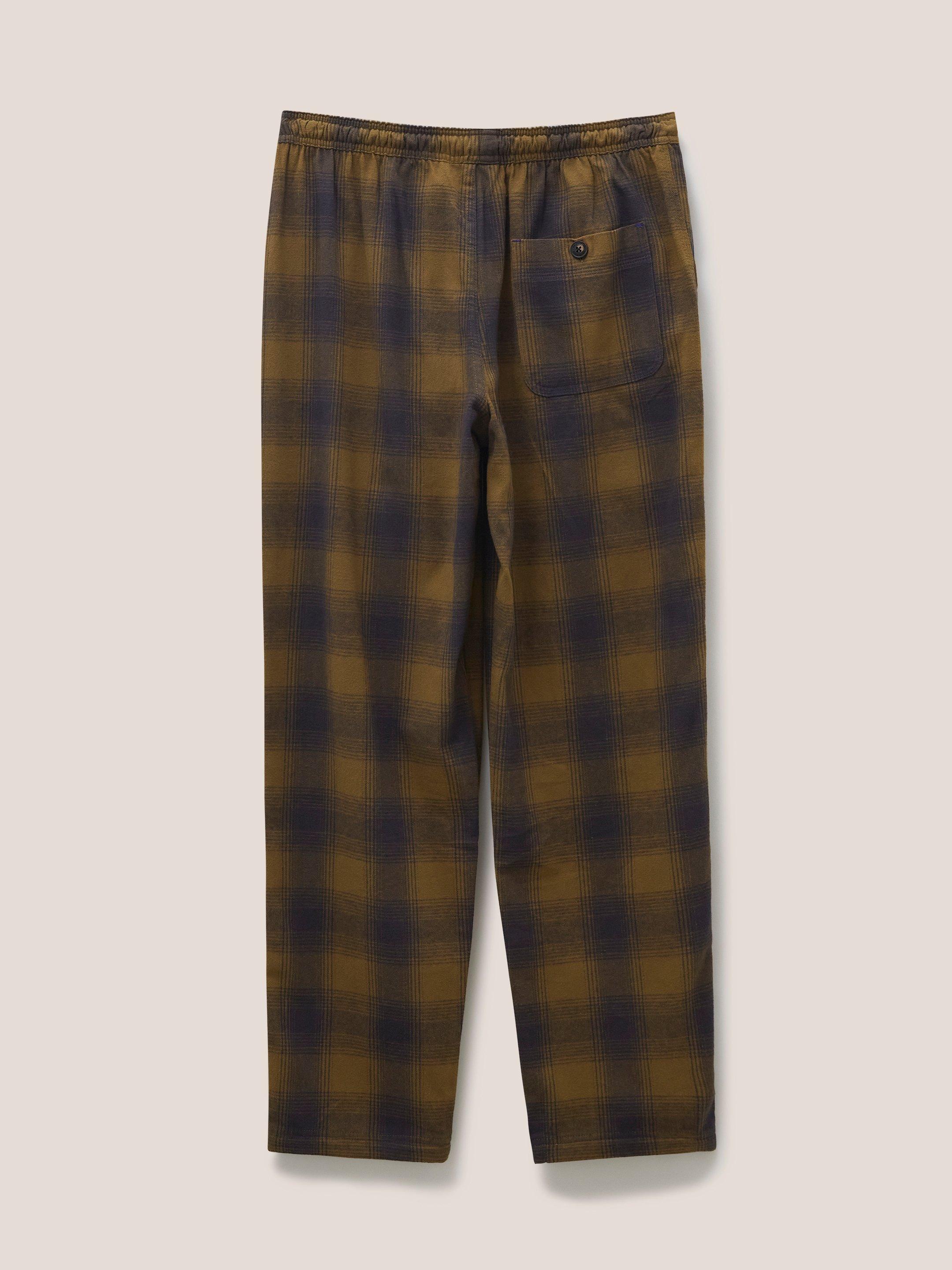 Leyland PJ Trouser in MID GREEN - FLAT BACK