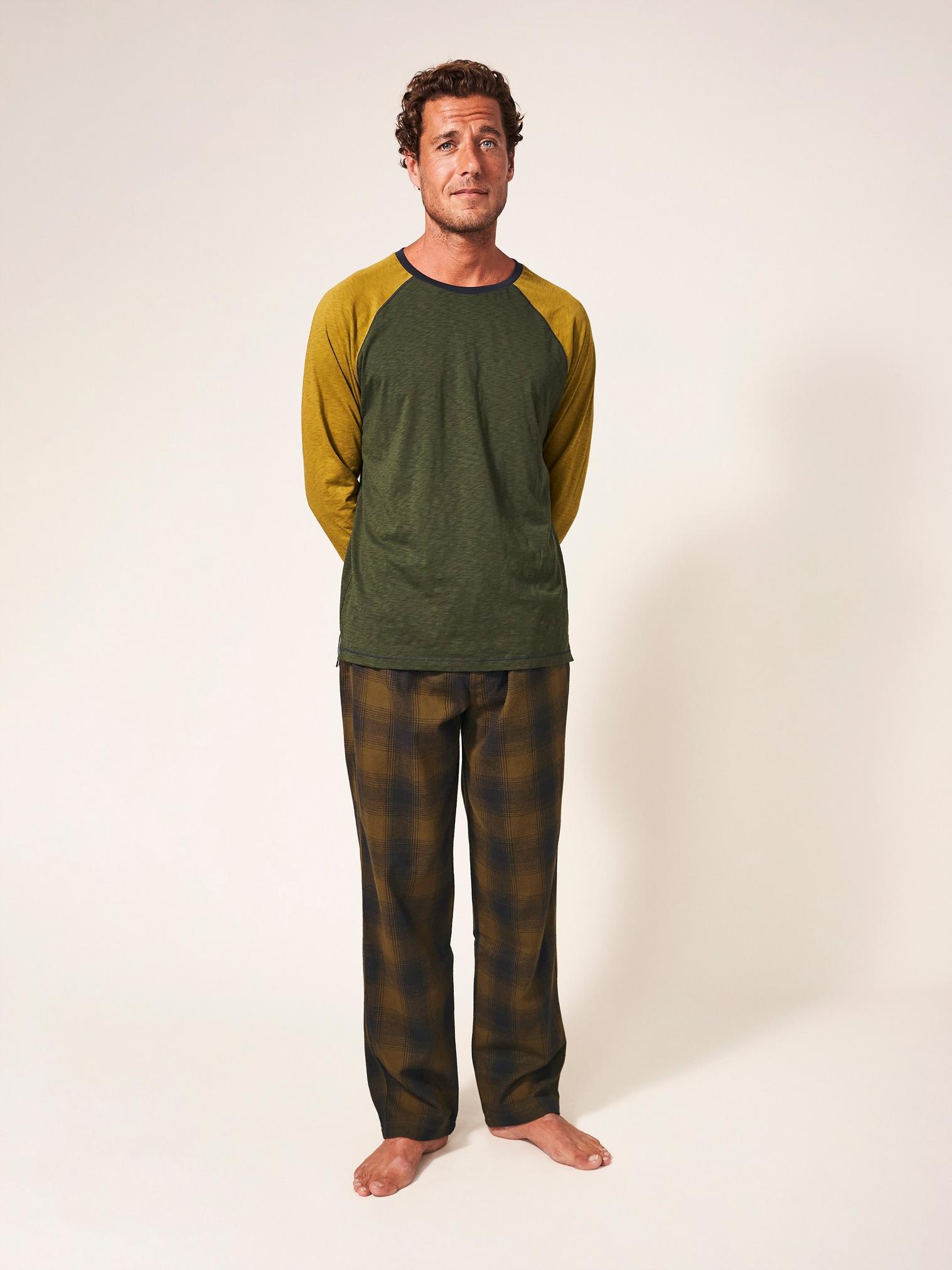 Leyland PJ Trouser in MID GREEN - LIFESTYLE