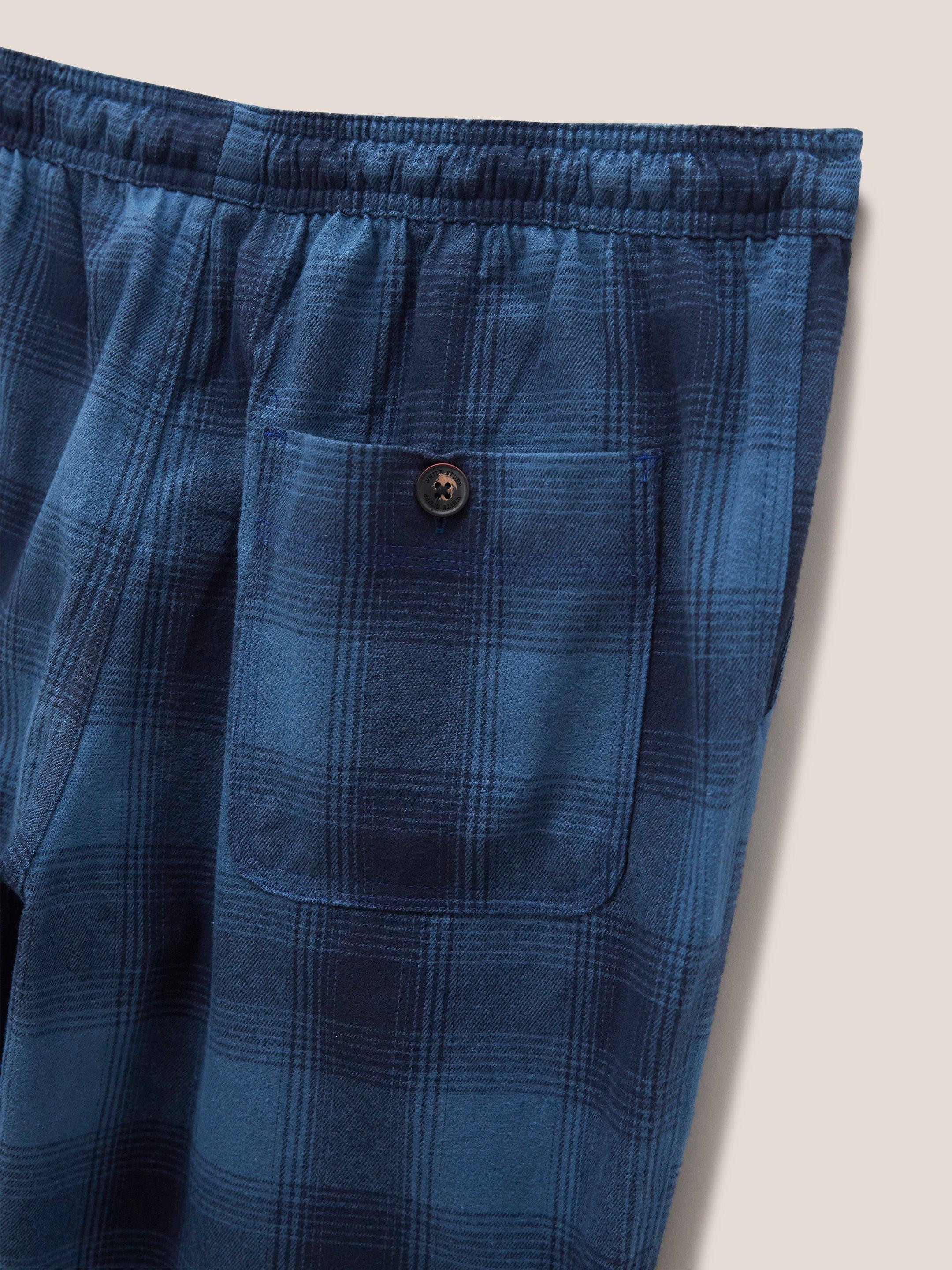 Leyland PJ Trouser in MID TEAL - FLAT DETAIL