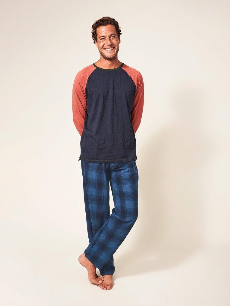 Leyland PJ Trouser in MID TEAL White Stuff