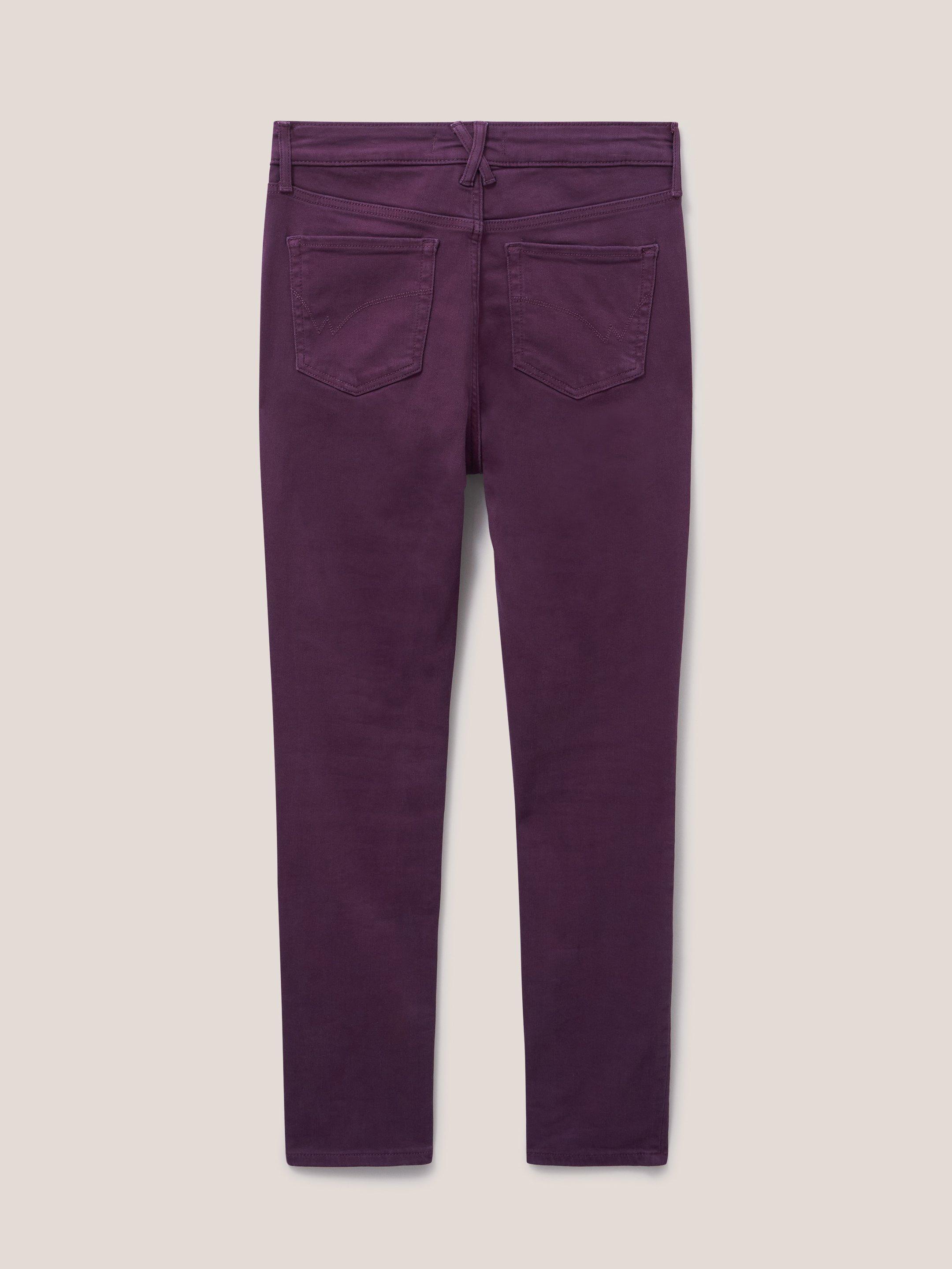 Dark best sale purple jeans