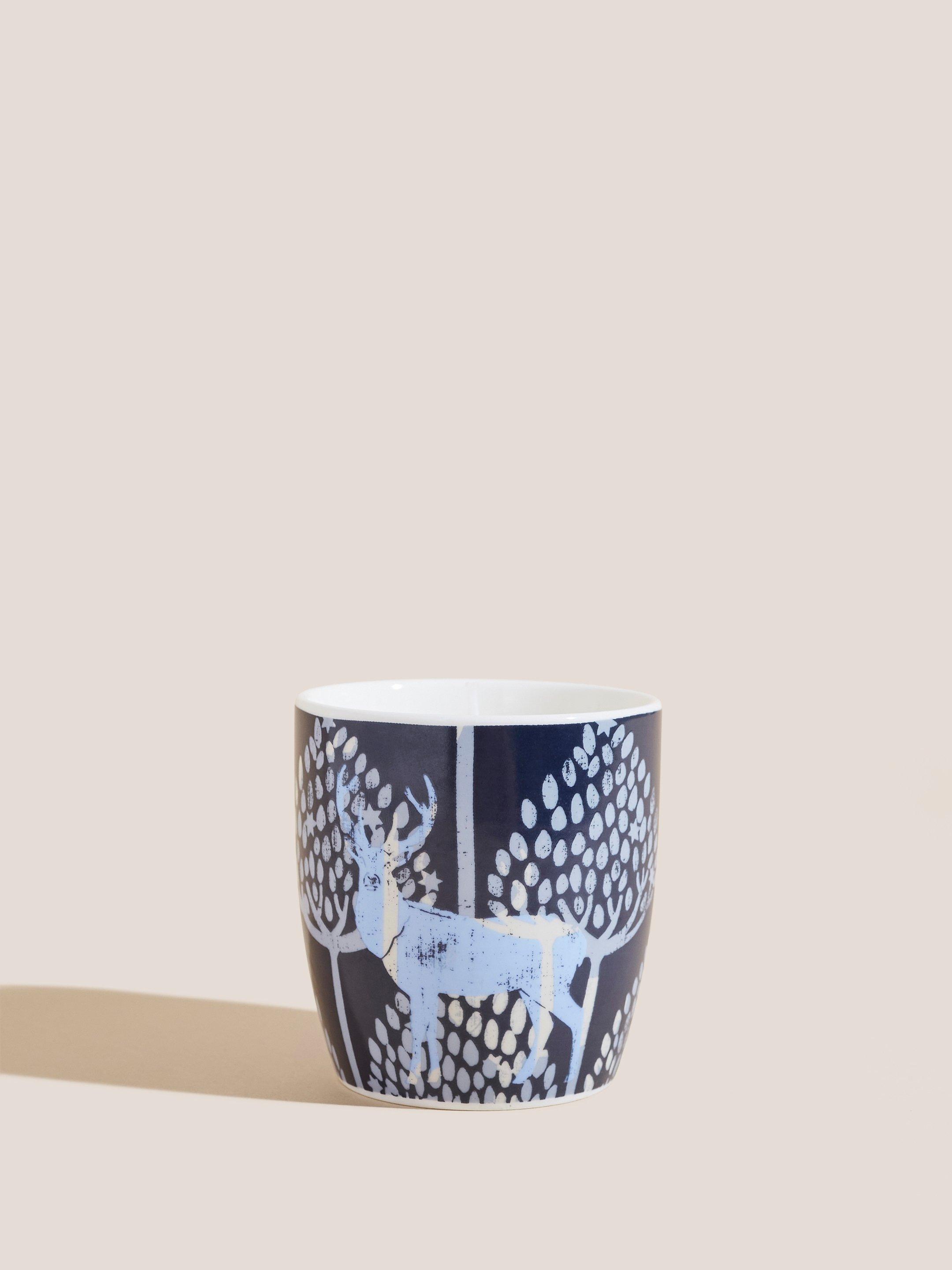 Stag Candle in BLUE MLT - FLAT FRONT