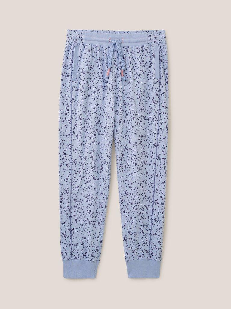 Chloe Cosy Jogger in BLUE MLT - FLAT FRONT
