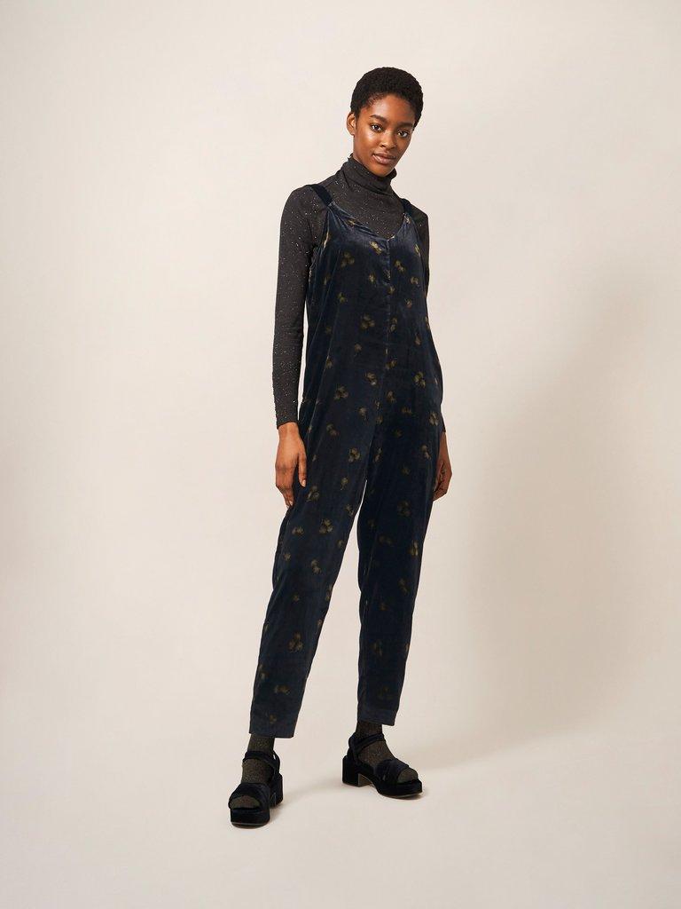 Gold clearance velvet jumpsuit