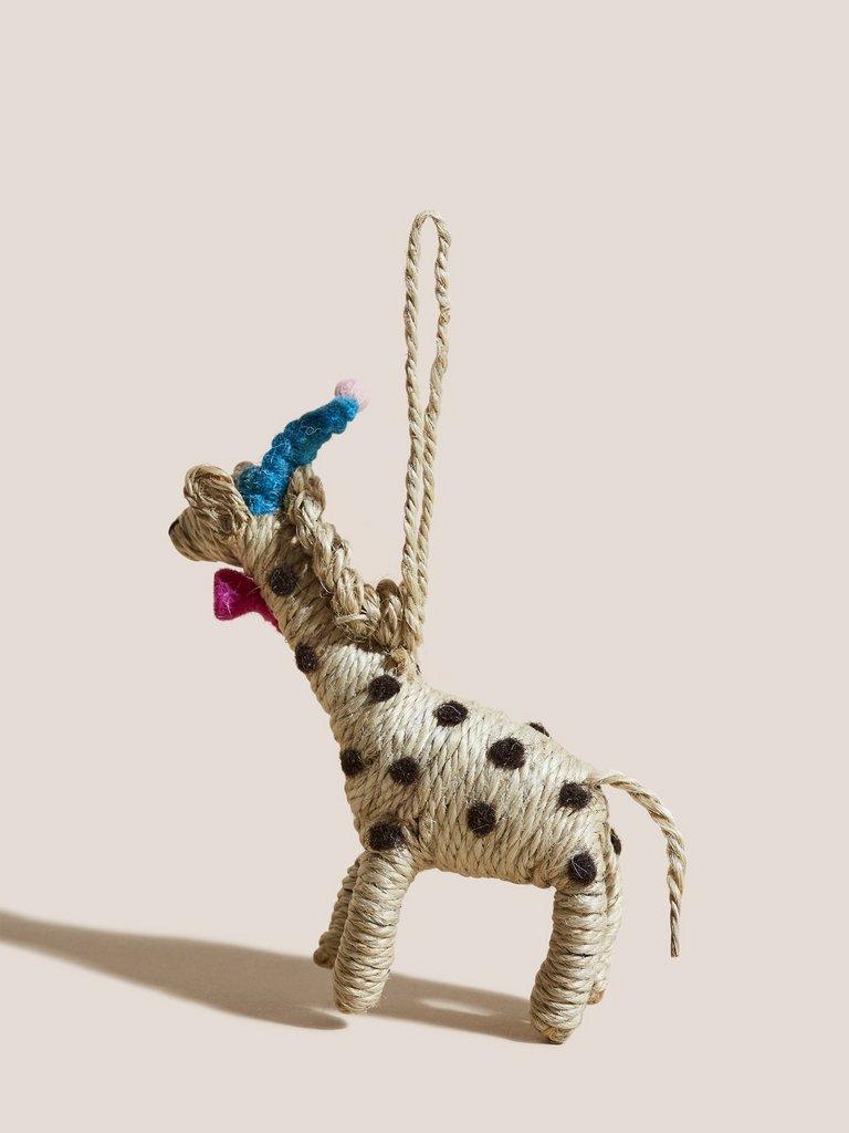 Gemma Giraffe Decoration in MULTI - FLAT BACK