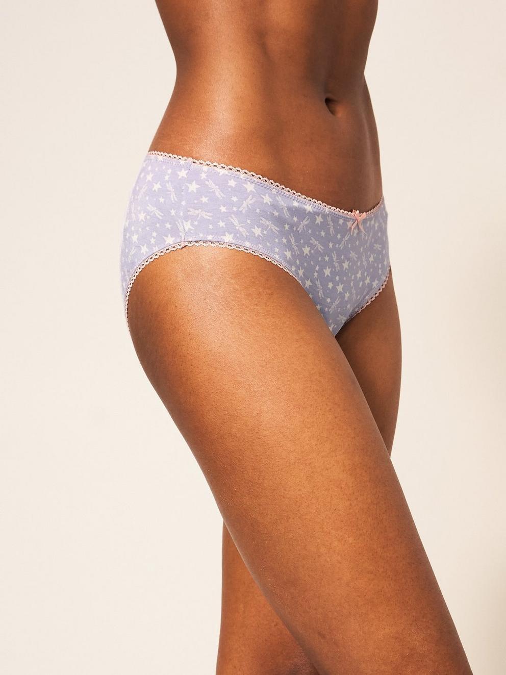 Knicker 3 Pack in BLUE PR - LIFESTYLE