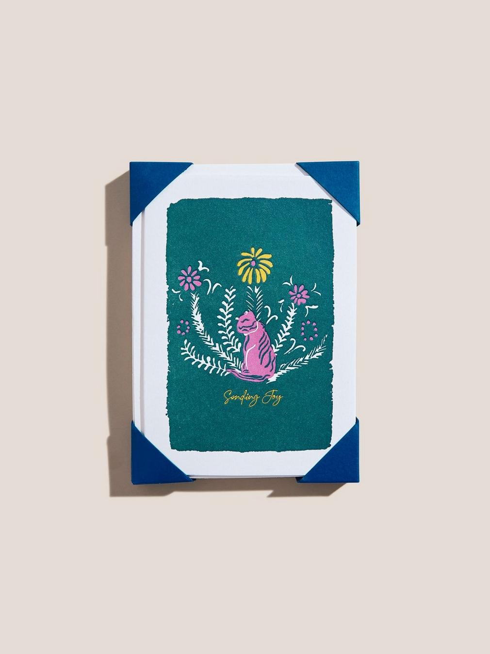 Sending Joy Notelets in TEAL MLT - FLAT FRONT