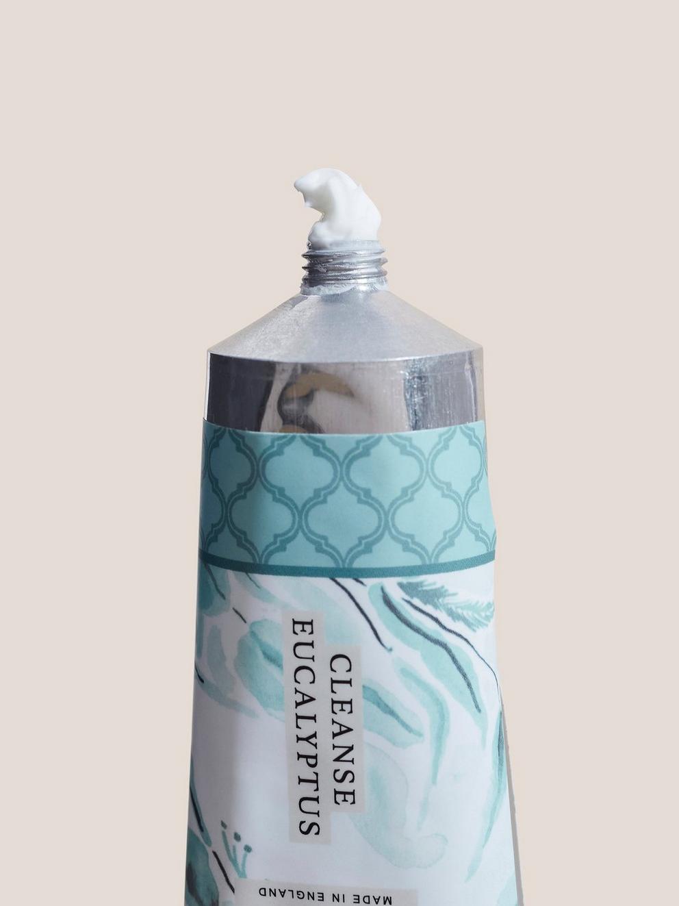 Eucalyptus Hand Cream in MINT GREEN - FLAT DETAIL