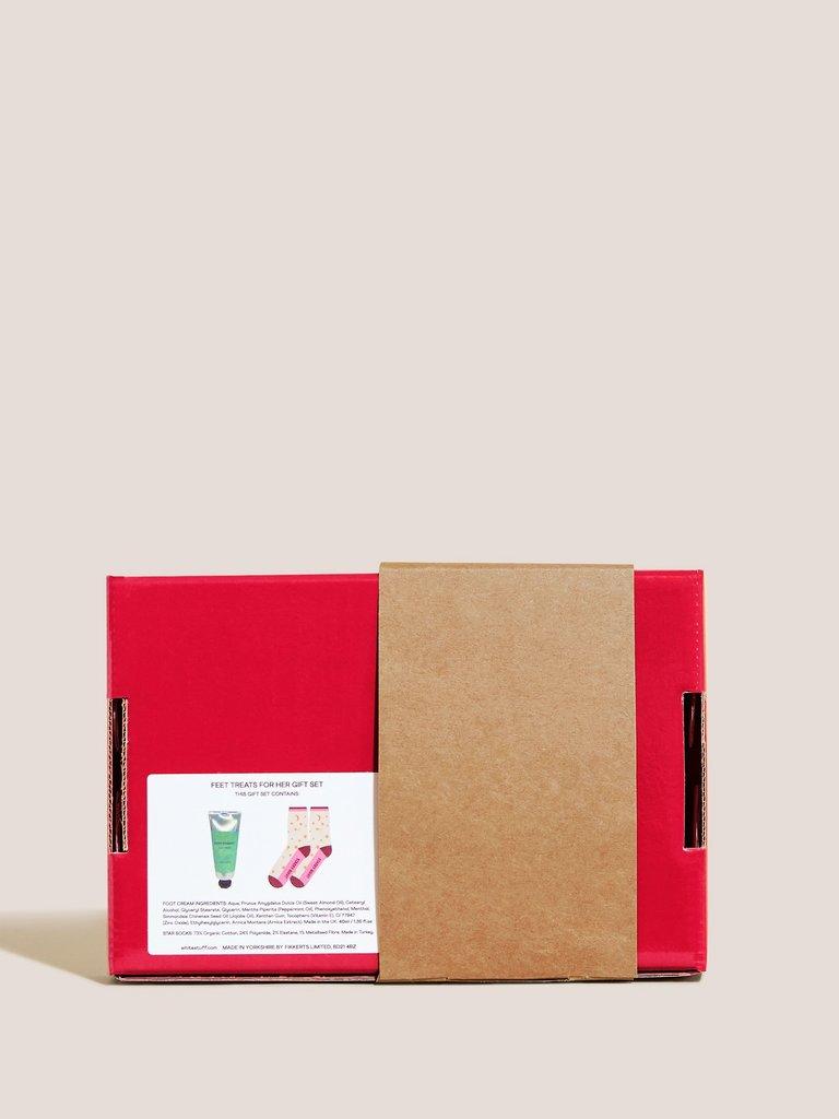 Feet Treats For Her Gift Set in MULTI - FLAT BACK