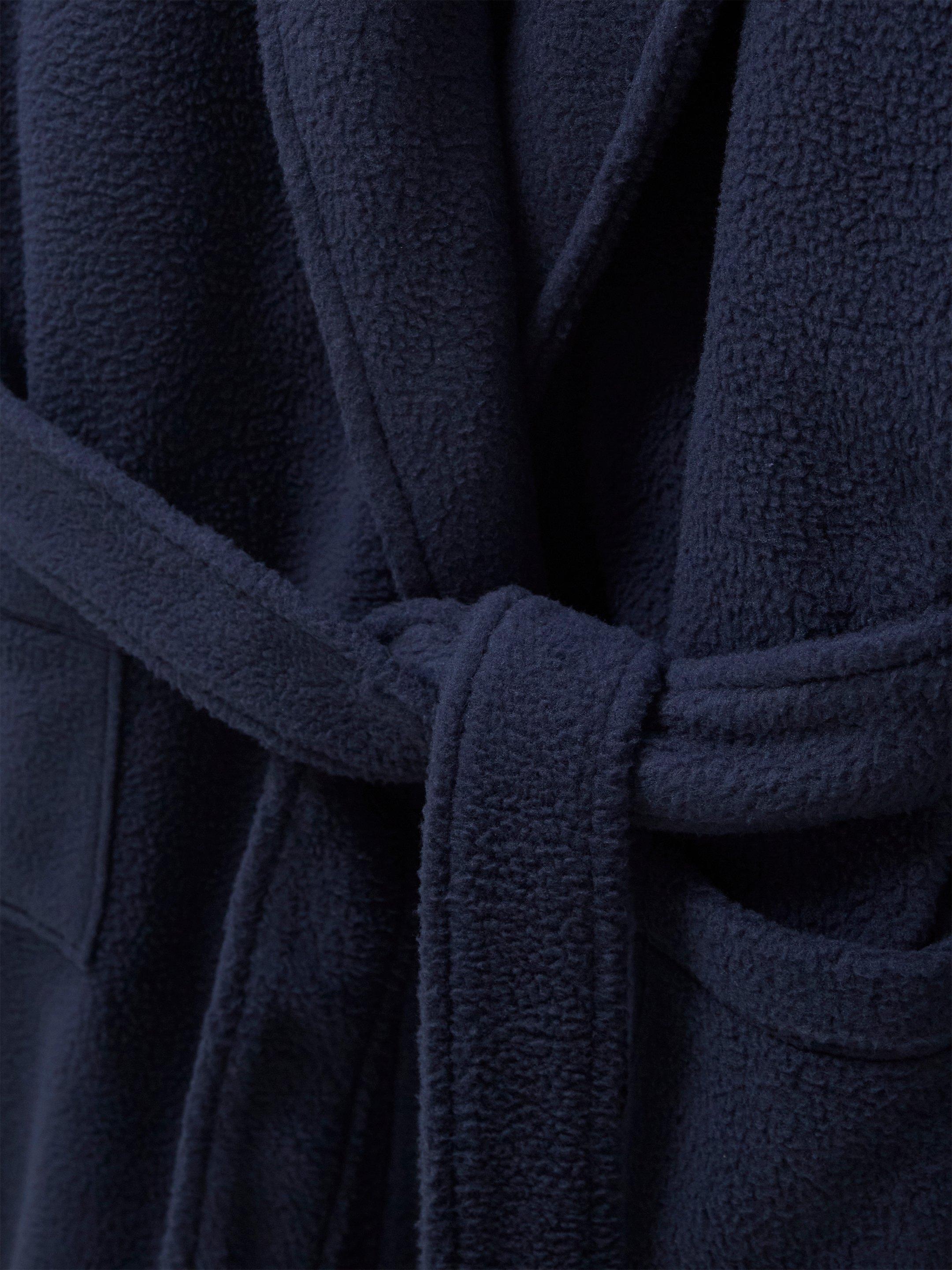 Kingham Robe in DARK NAVY - FLAT DETAIL