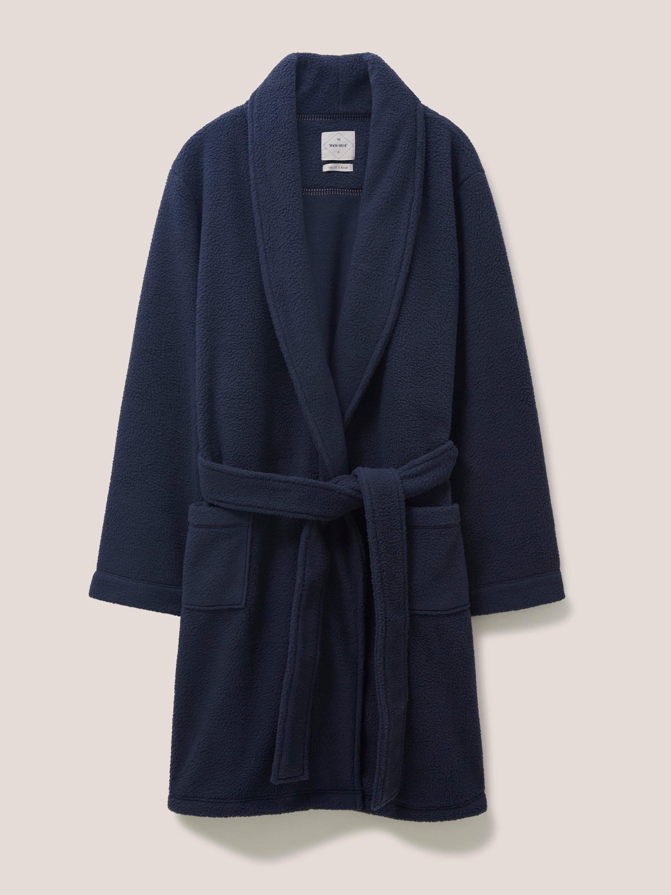 Kingham Robe in DARK NAVY - FLAT FRONT