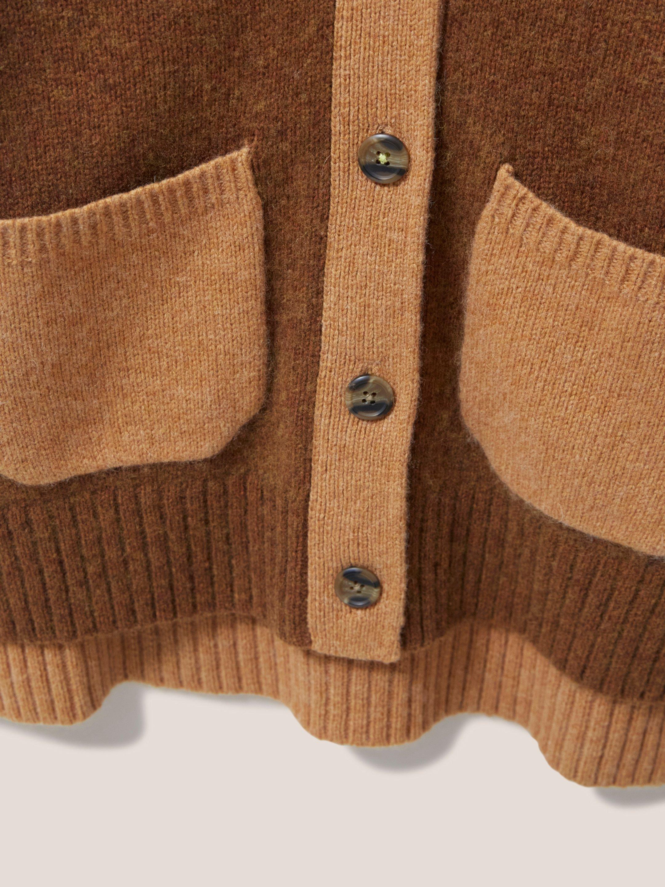 MARINA CARDI in BROWN MLT - FLAT DETAIL