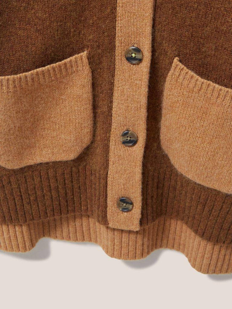 MARINA CARDI in BROWN MLT - FLAT DETAIL