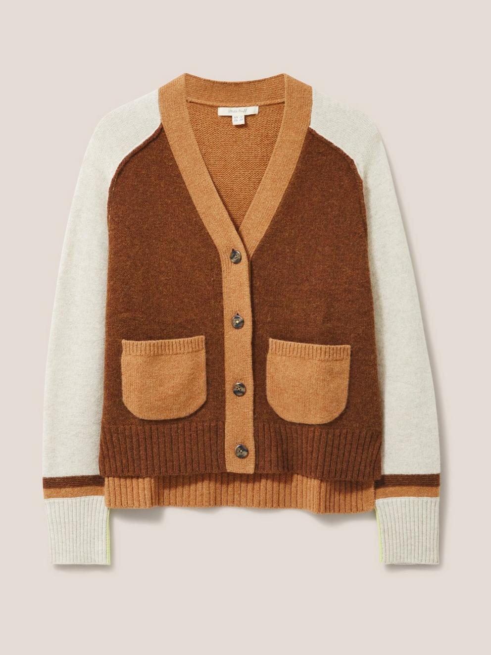 MARINA CARDI in BROWN MLT - FLAT FRONT