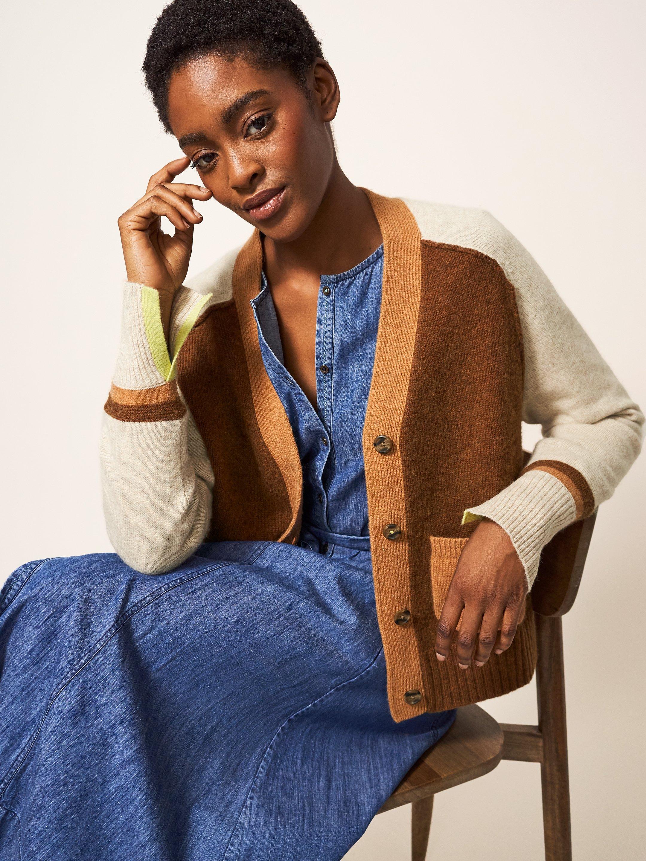 MARINA CARDI in BROWN MULTI | White Stuff