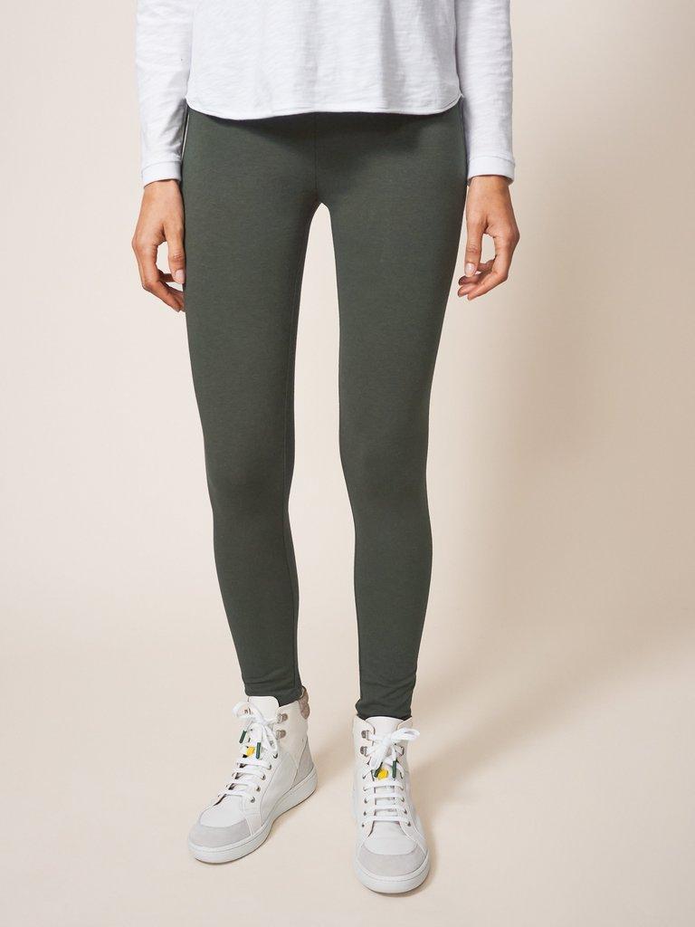 Maddie Legging in KHAKI GRN - LIFESTYLE