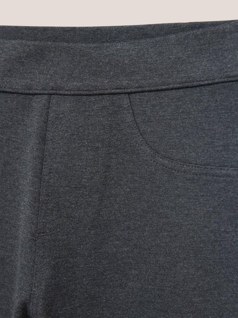 Jodie Ponte Jeggings in GREY MARL - FLAT DETAIL