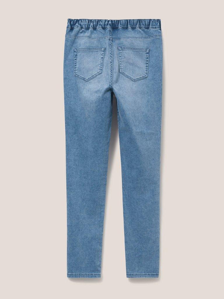 Janey Stretch Jegging in LGT DENIM - FLAT BACK