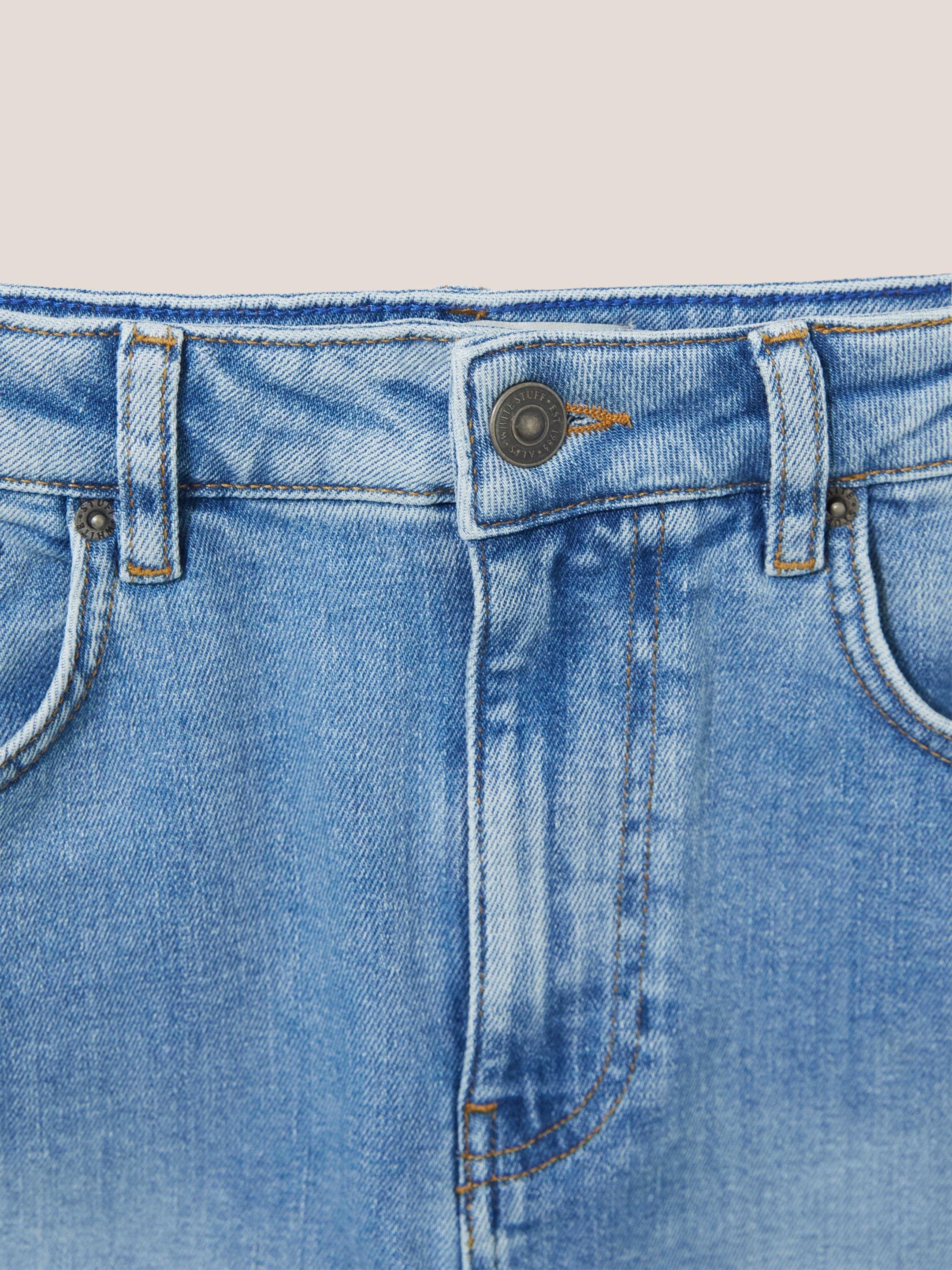 Heidi Wide Leg Jean in LGT DENIM - FLAT DETAIL