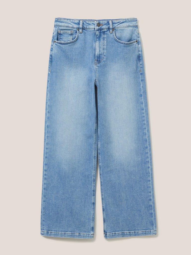 Heidi Wide Leg Jean in LGT DENIM - FLAT FRONT