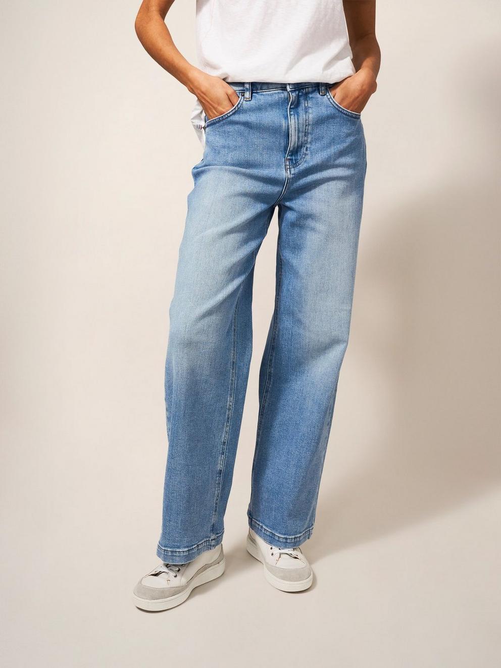 Heidi Wide Leg Jean in LGT DENIM - LIFESTYLE