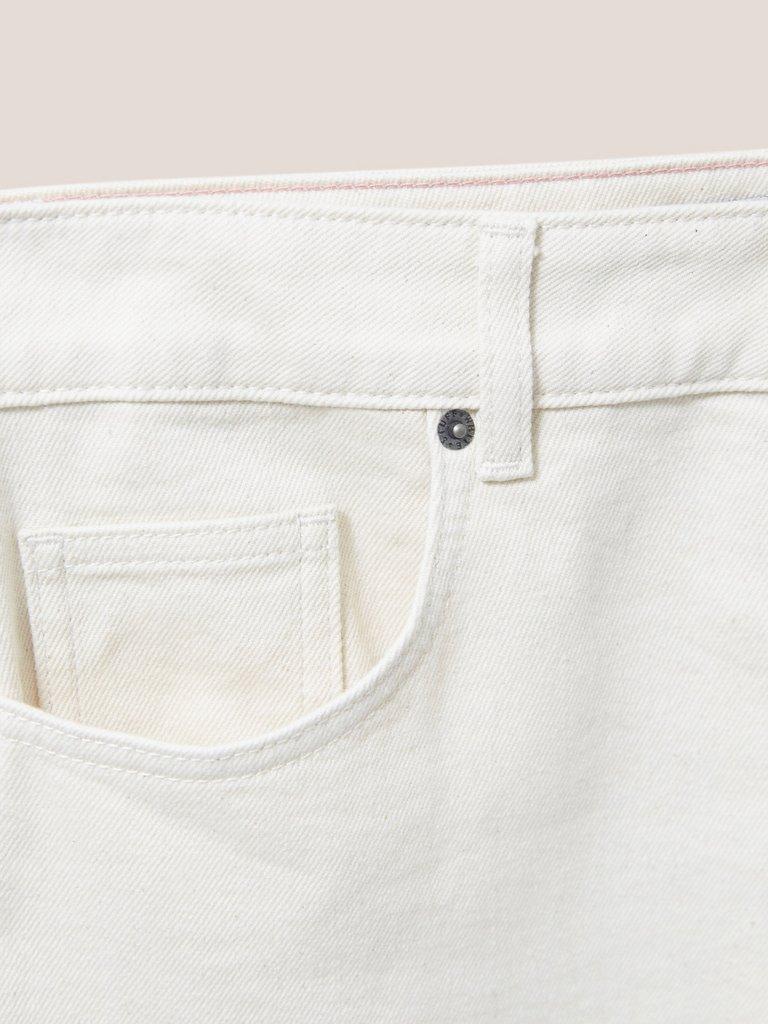 Miley Relaxed Straight Jean in LGT NAT - FLAT DETAIL