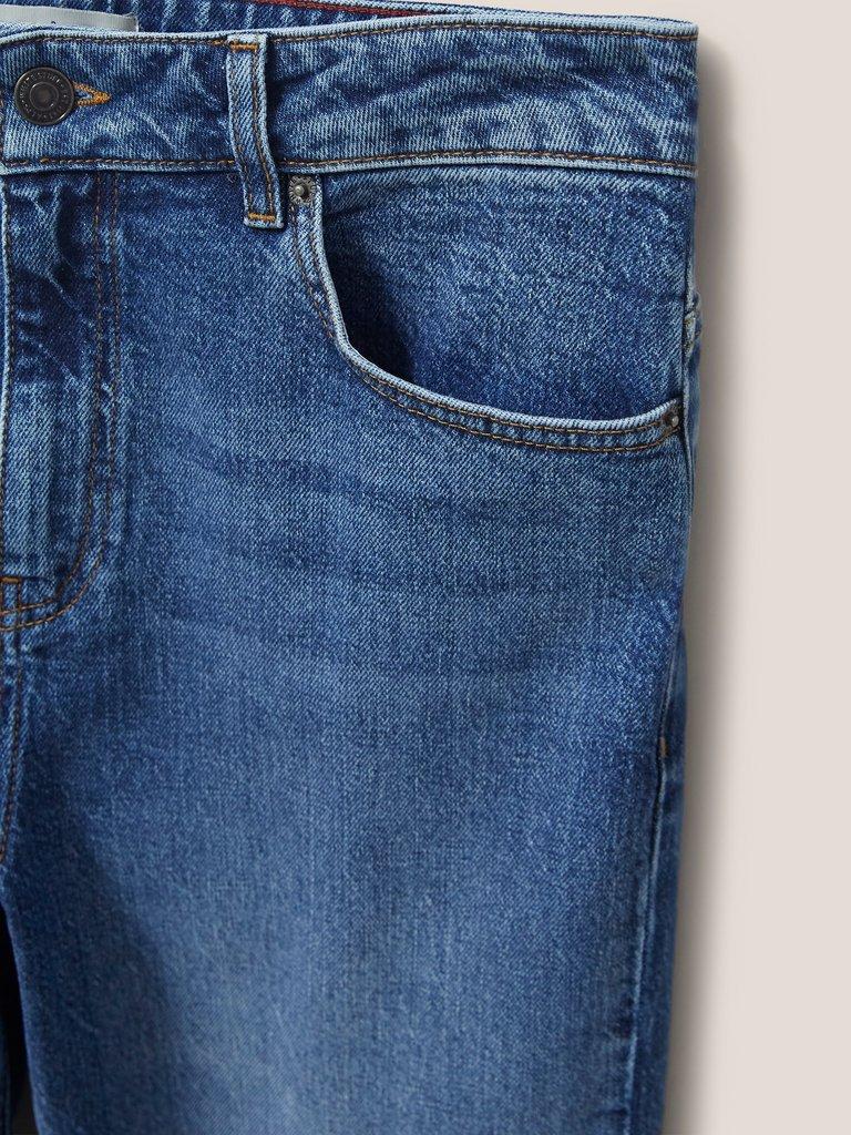 Miley Relaxed Straight Jean in MID DENIM - FLAT DETAIL