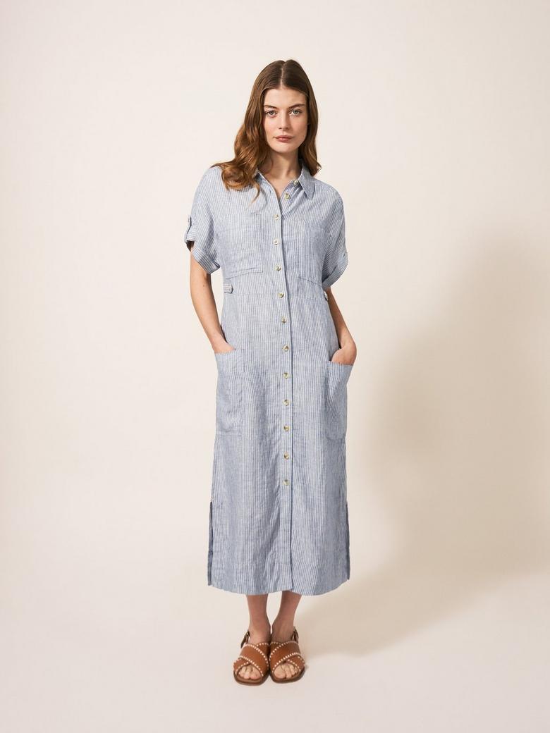 Linen shirt clearance dress