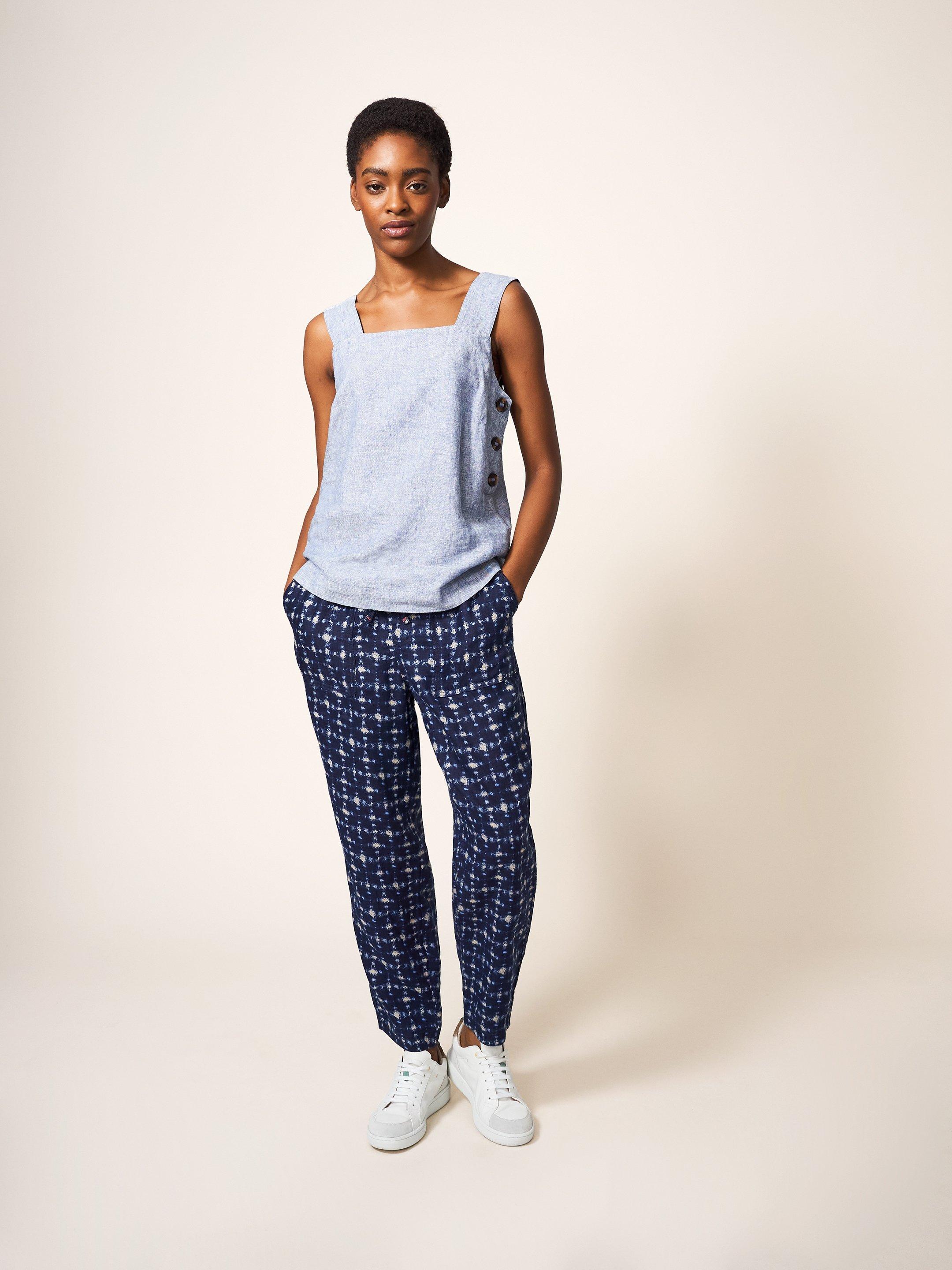  Effie Linen Trouser