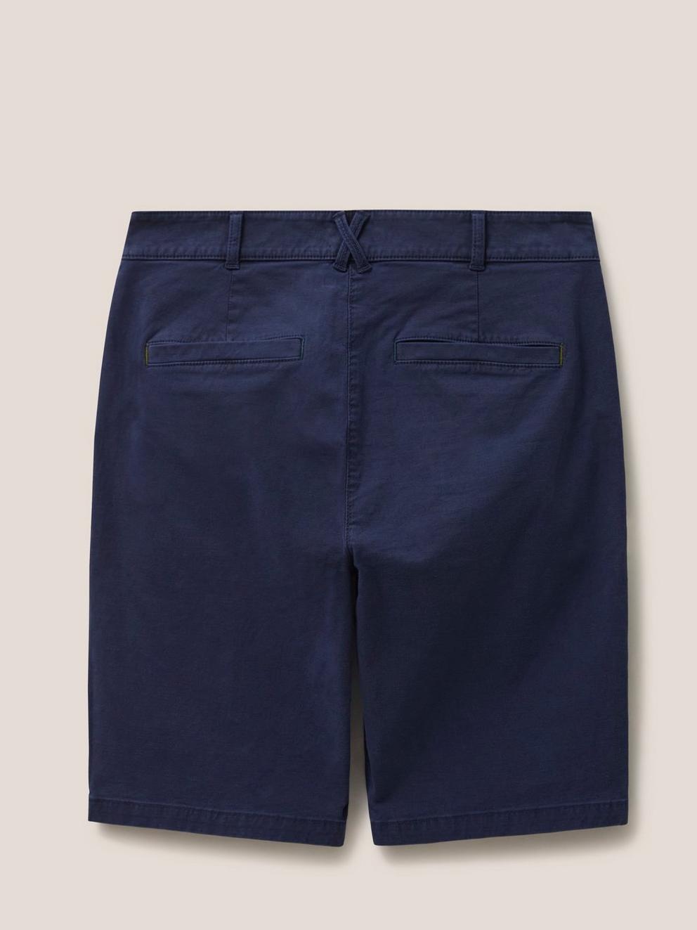 Twister Chino Short in DARK NAVY - FLAT BACK