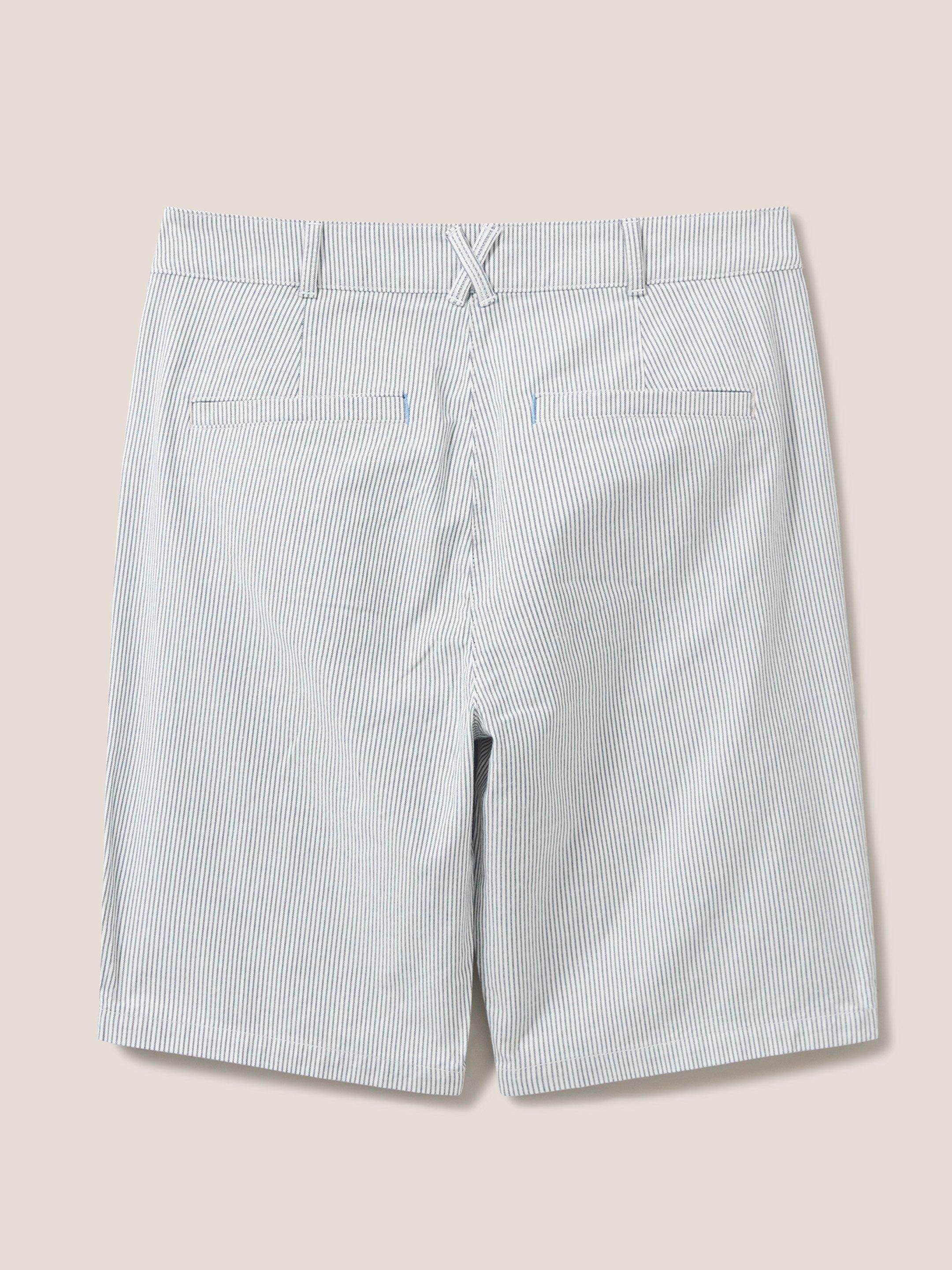 Twister Chino Short in IVORY MLT - FLAT BACK