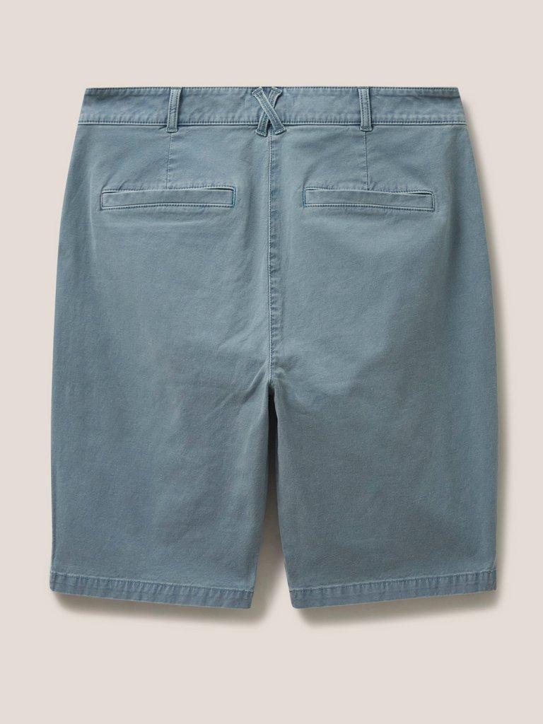 Twister Chino Short in MID TEAL - FLAT BACK